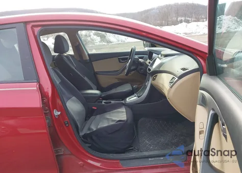 2012 Hyundai Elantra Gls (Ulsan Plant) из США, поврежденный, VIN KMHDH4AE2CU274529